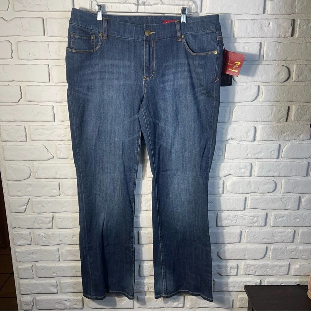Seven7 Regular Boot Cut Jeans Size 18